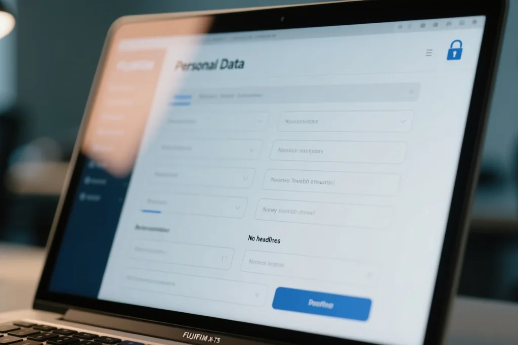 Dados pessoais e privacidade