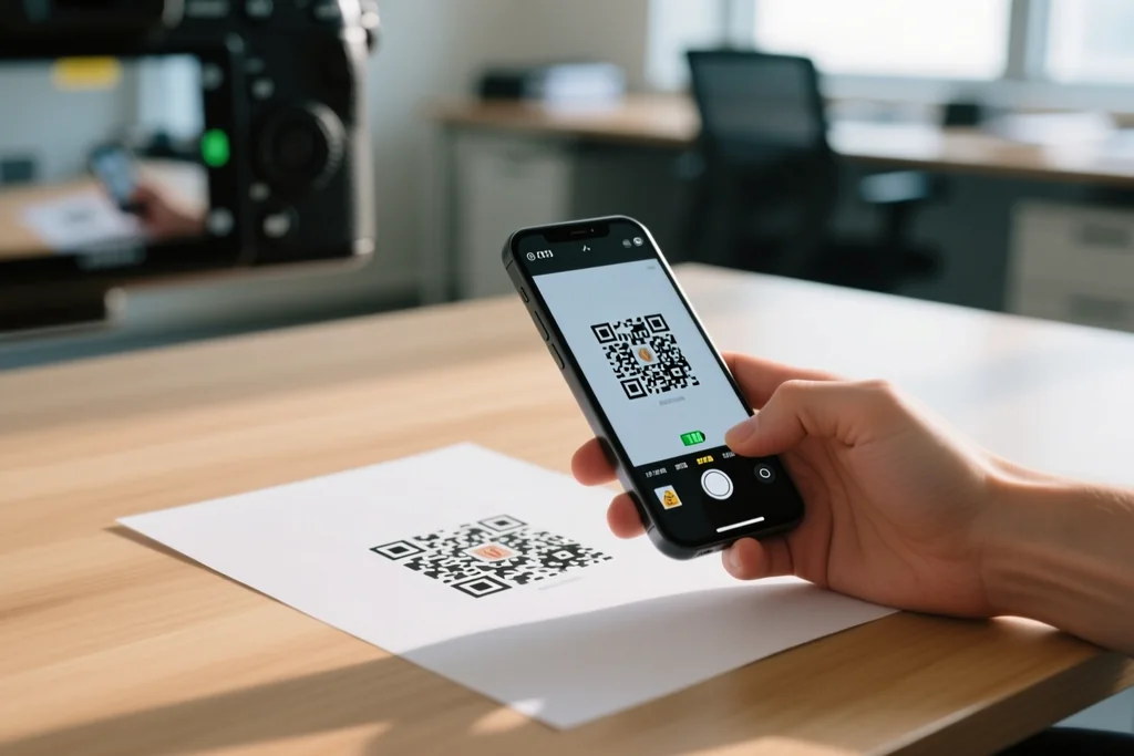 Descarregar pelo código QR
