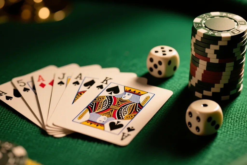 Jogos de mesa: baccarat e outros