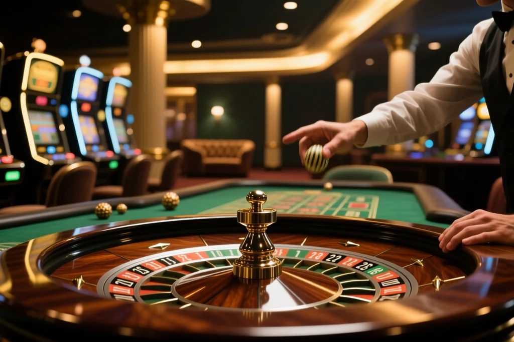 O que é um casino online