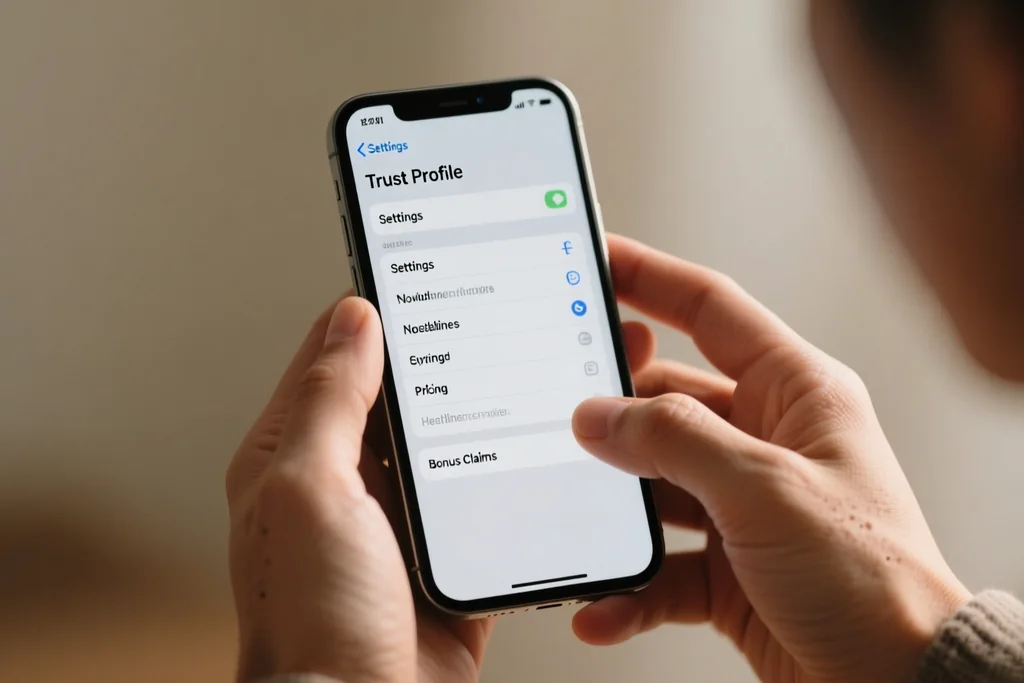 Instalar a aplicação no iOS